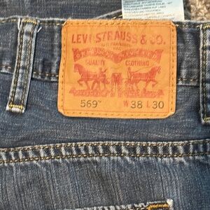 Levi's Relaxed Fit Dark Blue Jeans
